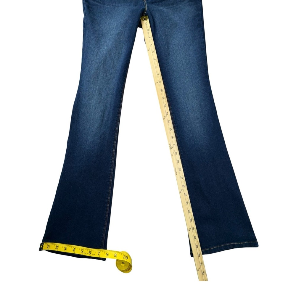 Lei Ashley Lowrise Slim Boot Jeans Flex Stone Wash Women 7 Reg Y2K - Picture 7 of 12